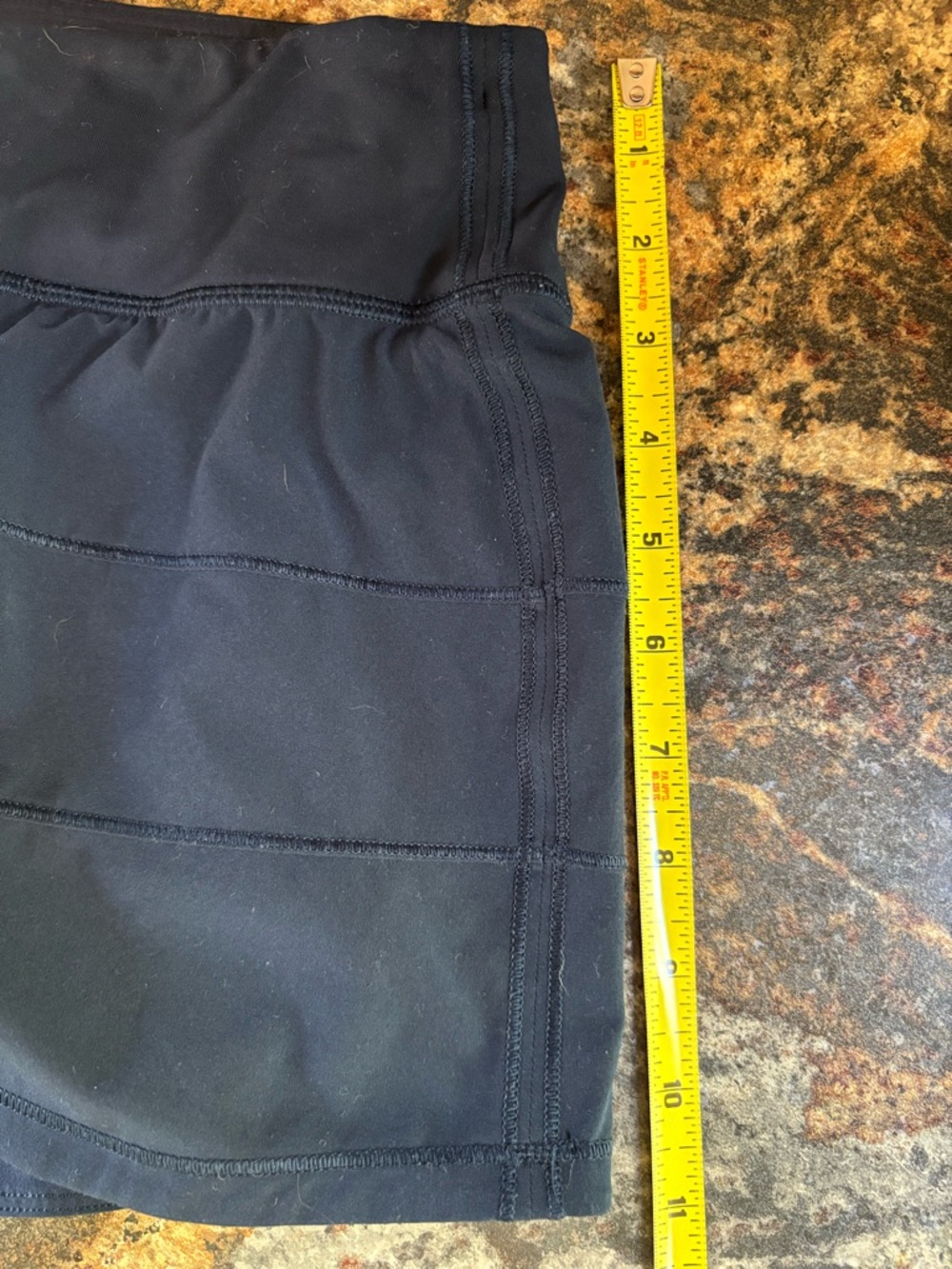Lululemon navy skirt/skort with liner shorts EUC size 0 - Picture 9 of 9